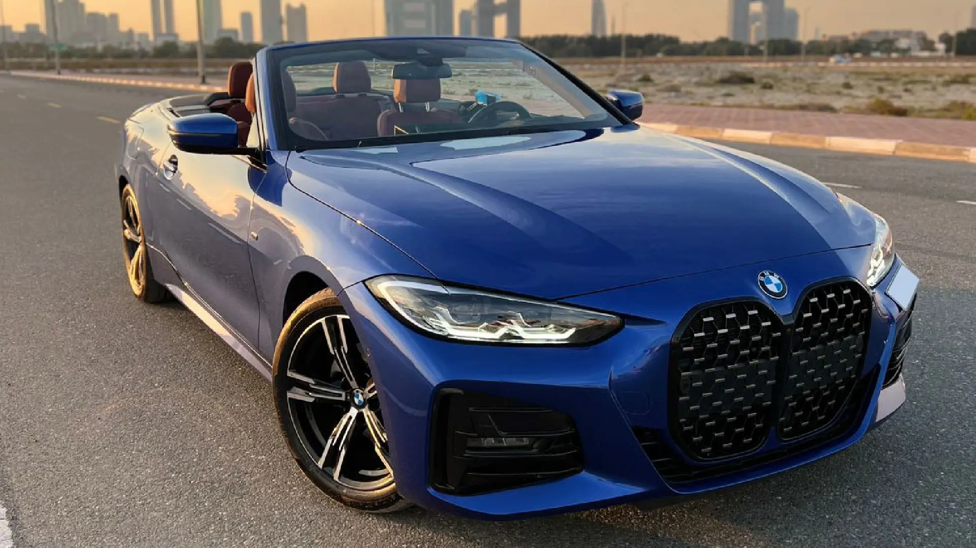 BMW 420i Convertible 2024 rental dubai