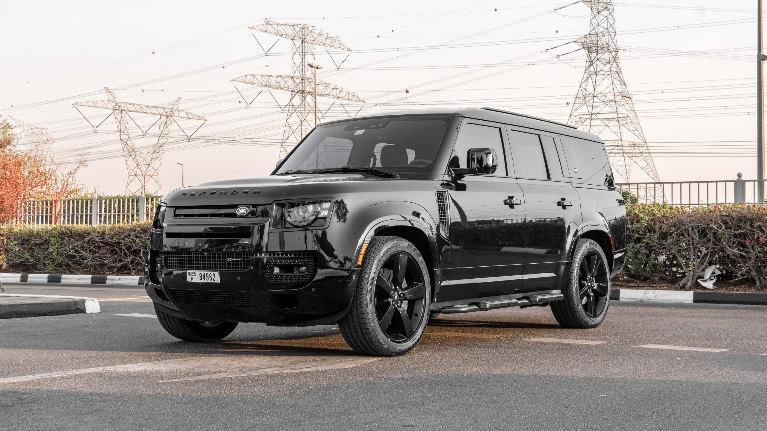 Land Rover Defender 2024 rental dubai