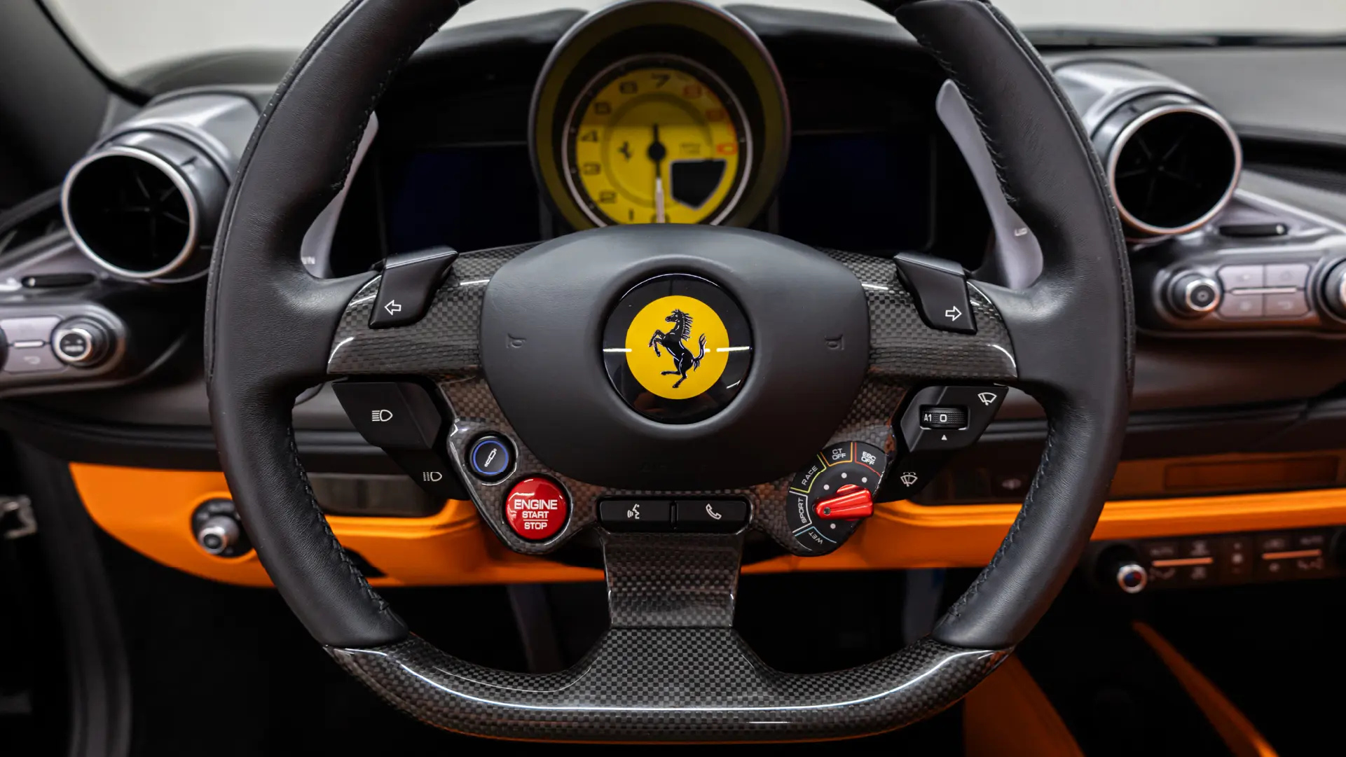 Ferrari F8 Spider  BLACK 2024 Rental Dubai