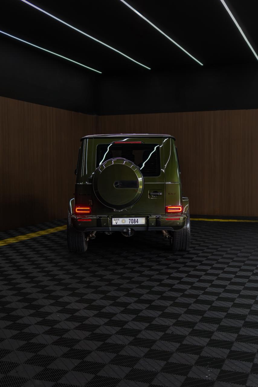 Mercedes G63 AMG Green Olive  GREEN 2024 Rental Dubai