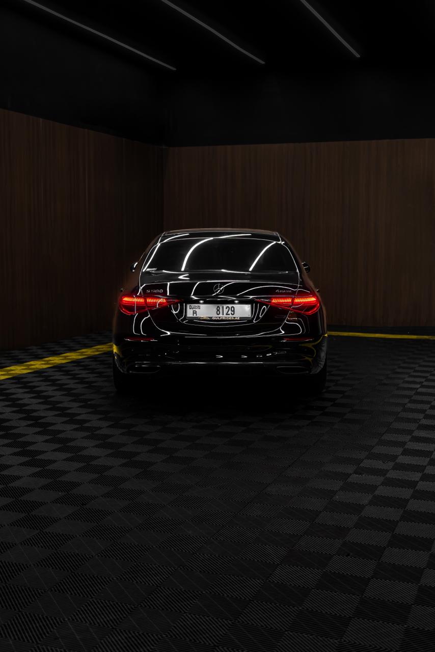 Mercedes Benz S580   BLACK 2023 Rental Dubai