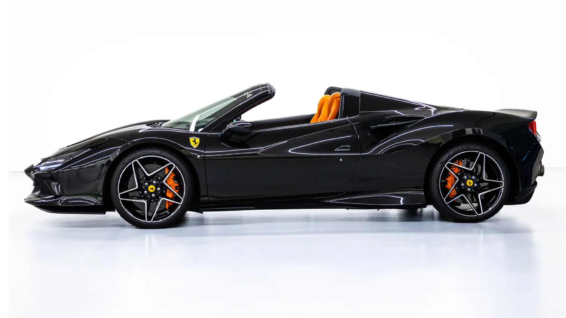 Ferrari F8 Spider  BLACK 2024 Rental Dubai