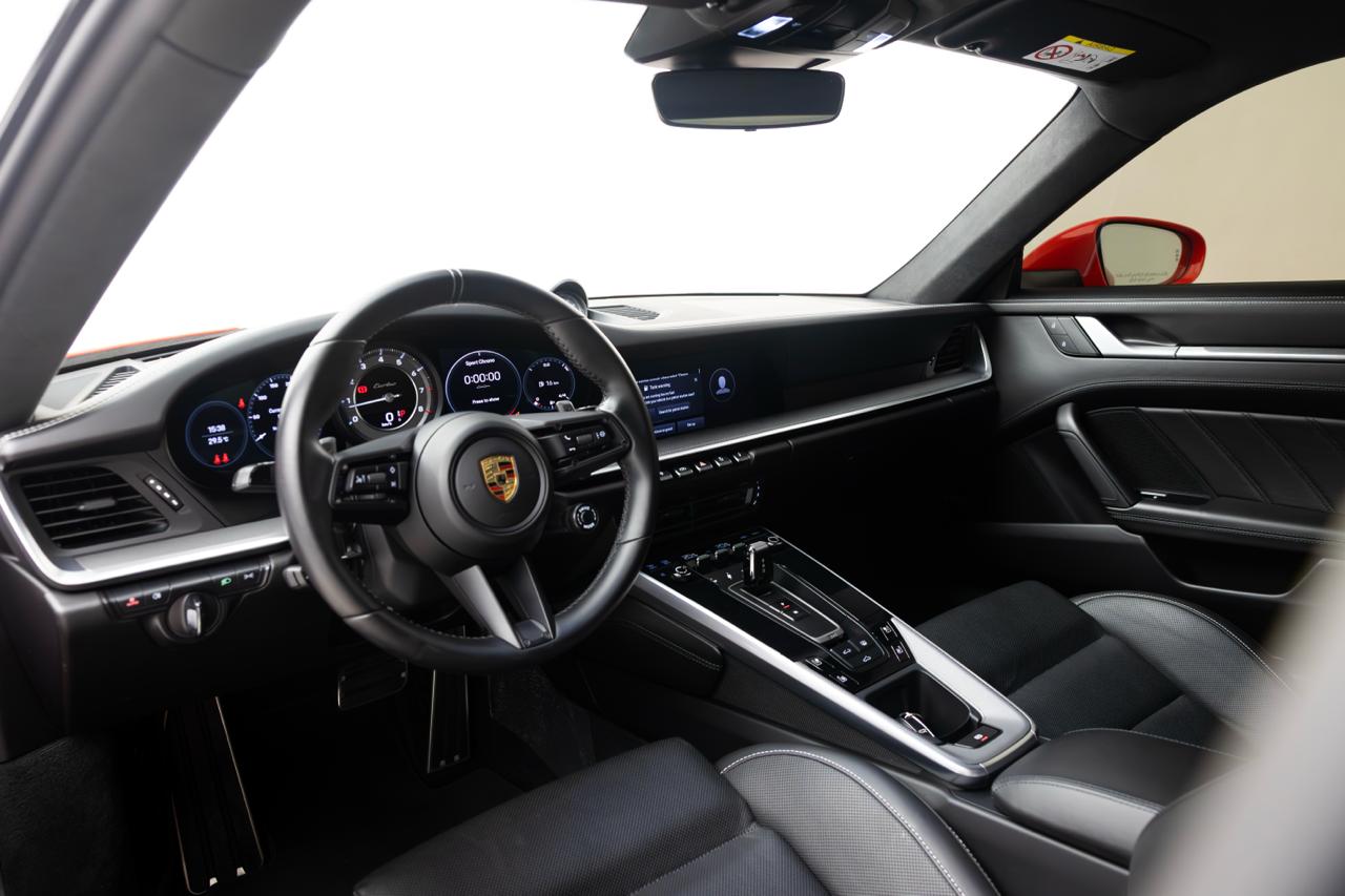 Porsche 911 Turbo S (Orange)  ORANGE 2024 Rental Dubai