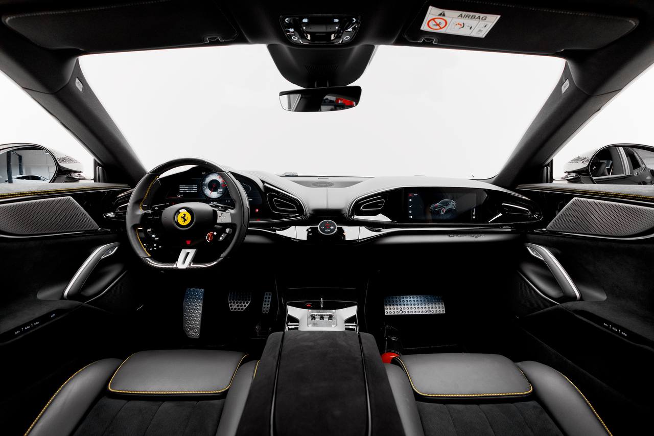 Ferrari Purosangue 2025  BLACK 2025 Rental Dubai