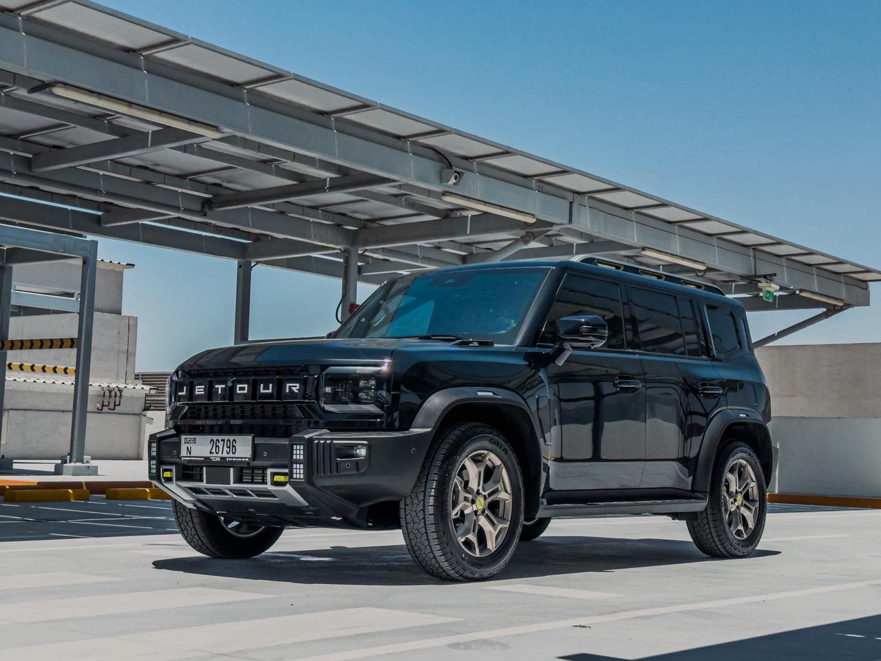 Jetour T2 2025  BLACK 2025 Rental Dubai