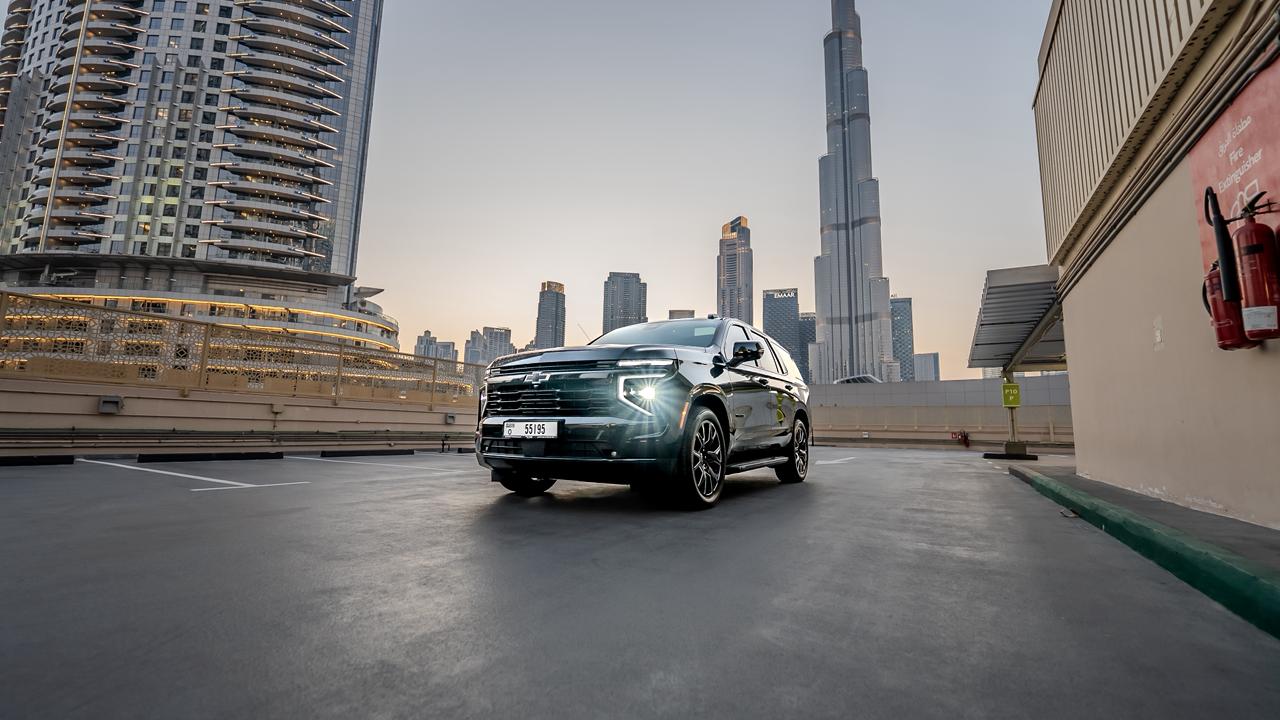 Chevrolet Tahoe RST 2025  BLACK 2025 Rental Dubai