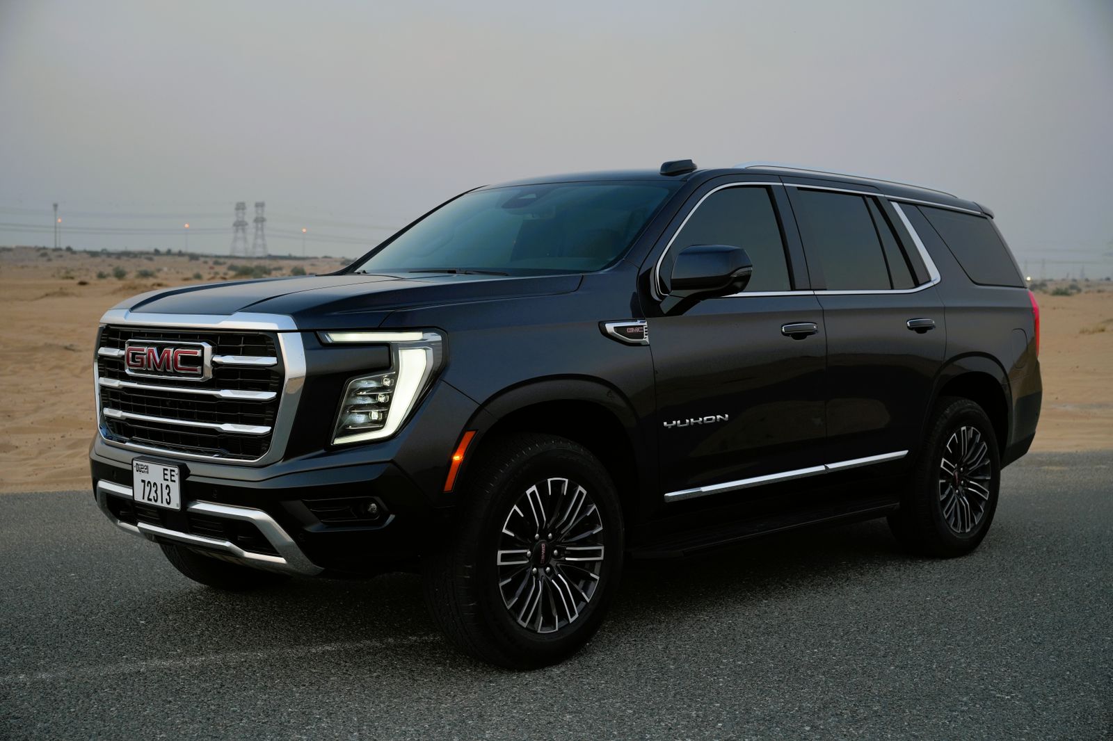 GMC Yukon 2025  BLACK 2025 Rental Dubai