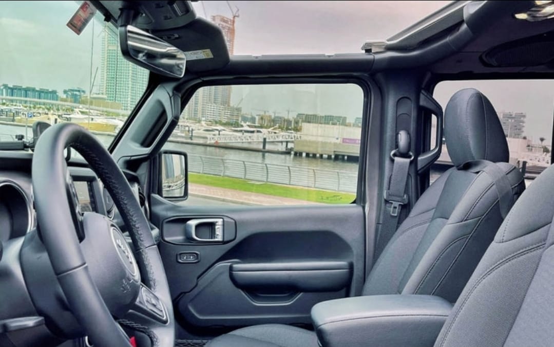 Jeep Wrangler Special Edition  BLACK 2021 Rental Dubai