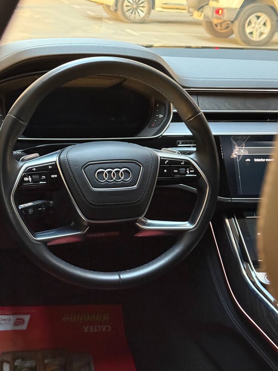 Audi A8  BLACK 2024 Rental Dubai