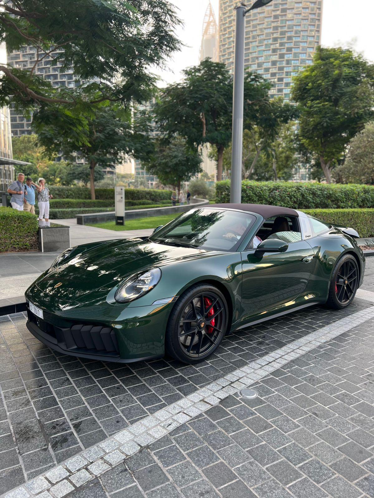 Porsche Targa 4 GTS 2026  GREEN 2026 Rental Dubai