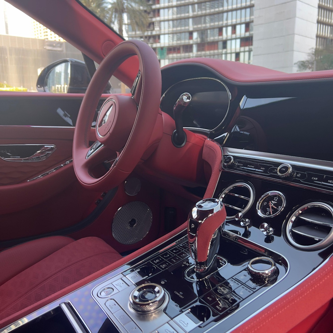 Bentley Continental GTC 2025  BLACK 2025 Rental Dubai