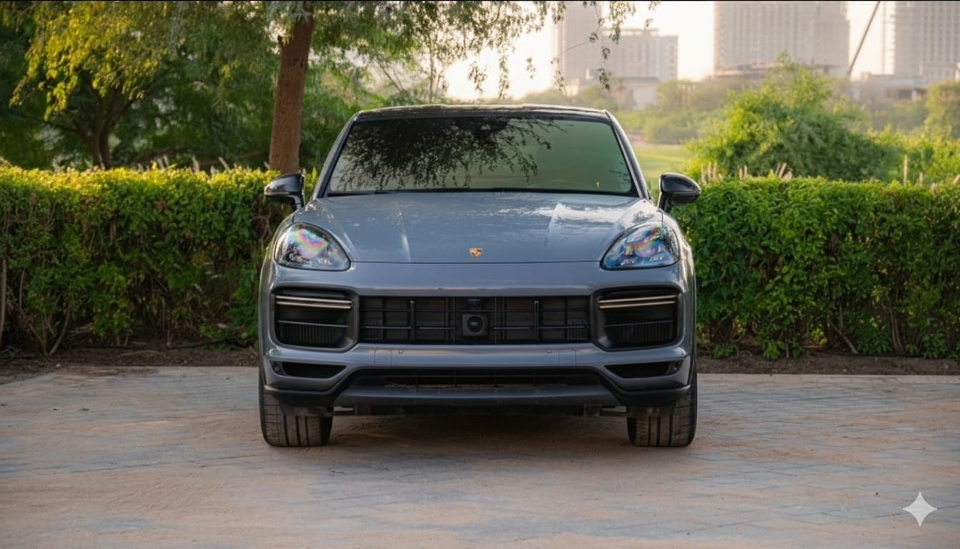 Porsche Cayenne Turbo GT  GREY 2023 Rental Dubai