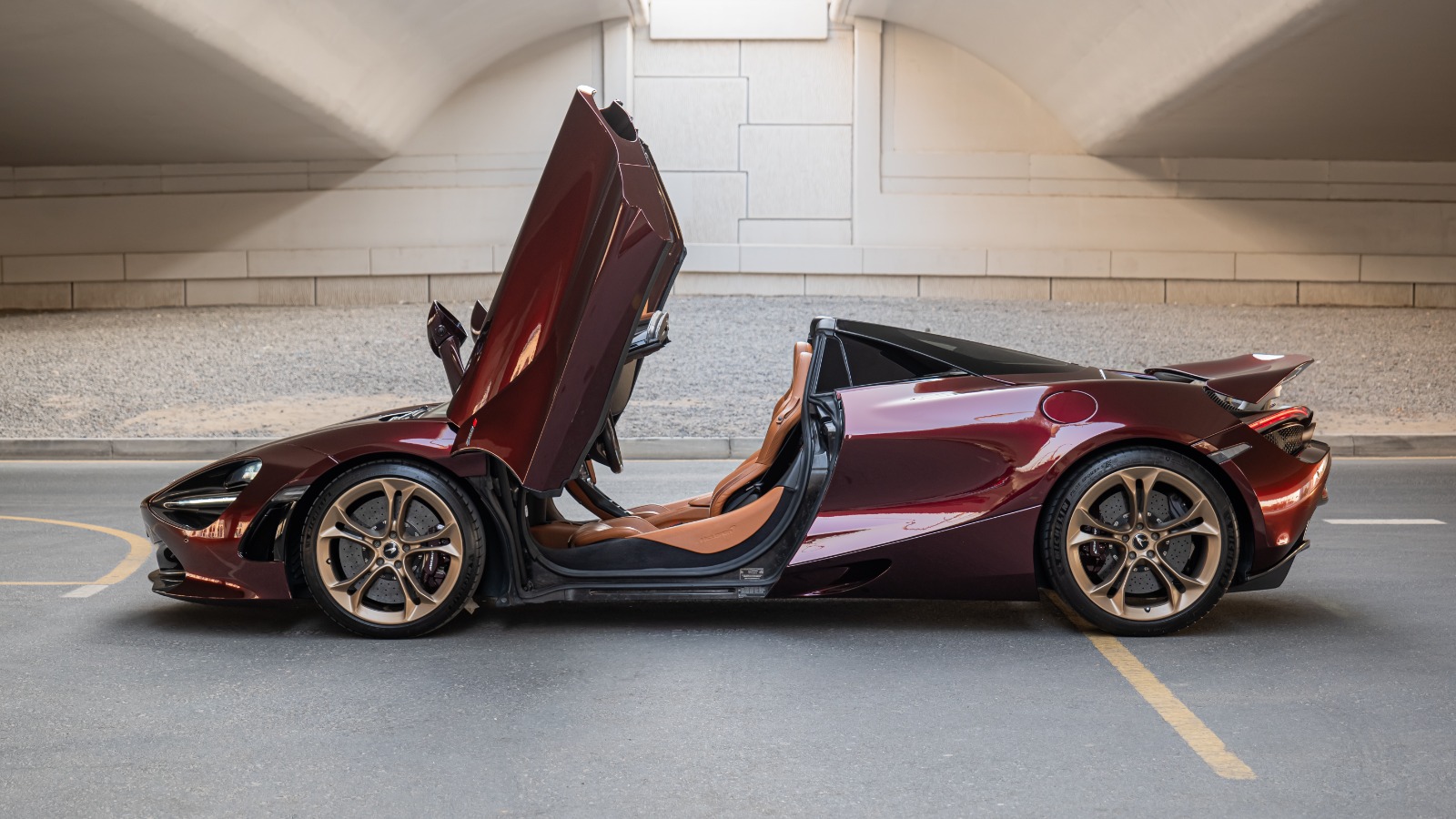 McLaren 720 S Metallic Red  RED 2022 Rental Dubai