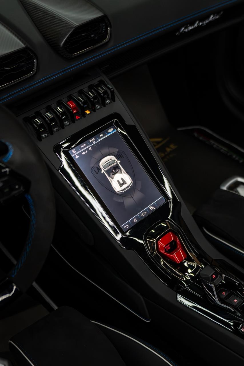 Lamborghini Evo Spider Limited Edition 1 of 60 (60th Anniversary Edition)  BLUE 2024 Rental Dubai