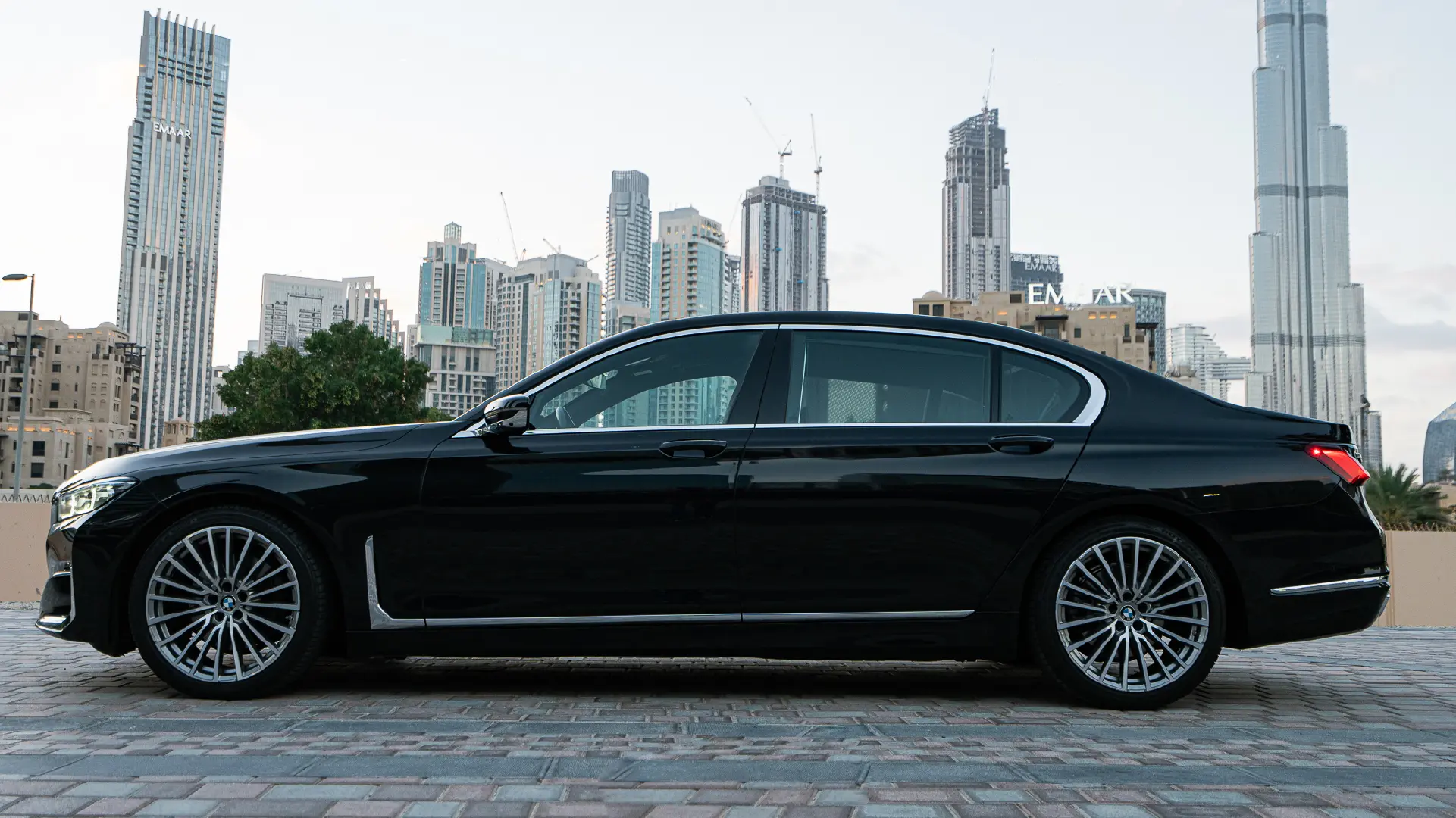 BMW 7 Series  BLACK 2021 Rental Dubai