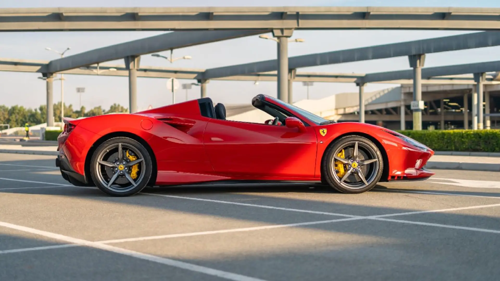 Ferrari F8 Spider  BEIGE 2023 Rental Dubai
