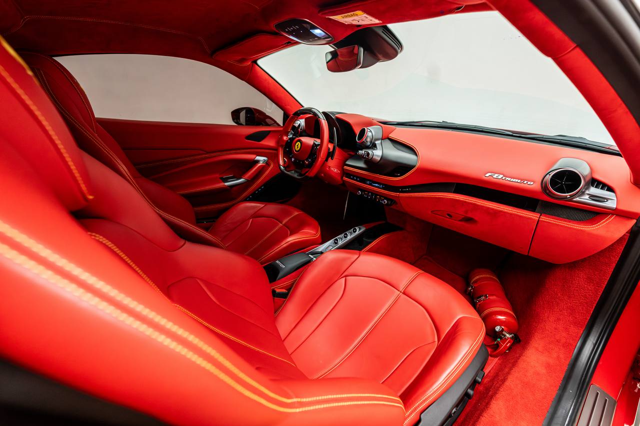 Ferrari F8 Tributto  RED 2021 Rental Dubai