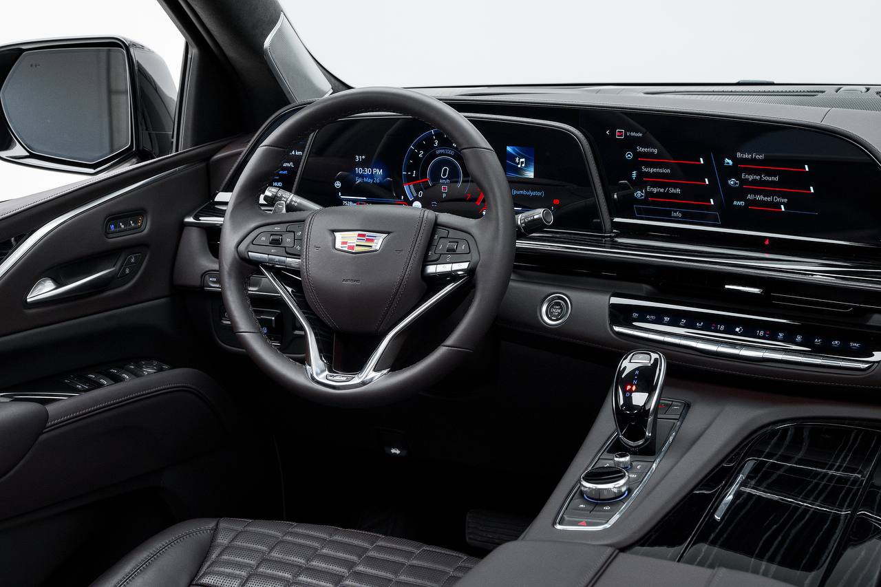 Cadilac Escalade V  BLACK 2023 Rental Dubai