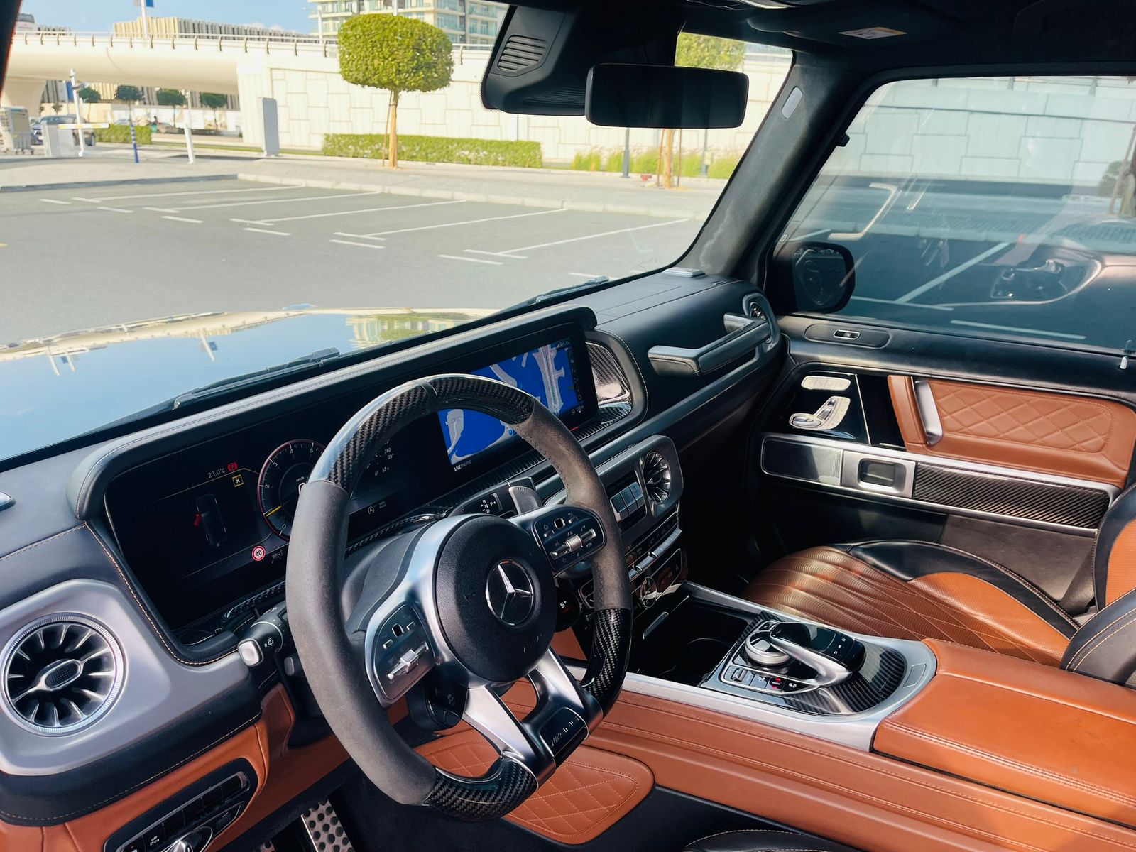 Mercedes Benz G63 AMG  BLACK 2020 Rental Dubai