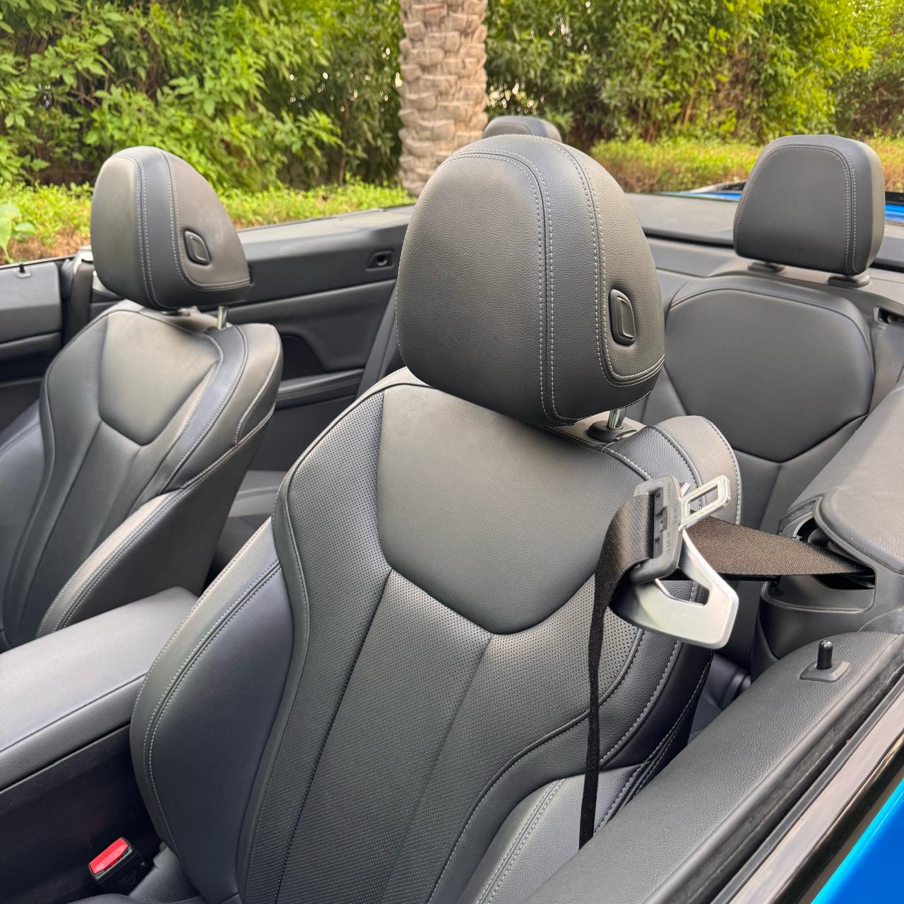 BMW 430i  Convertible  BLUE  Rental Dubai