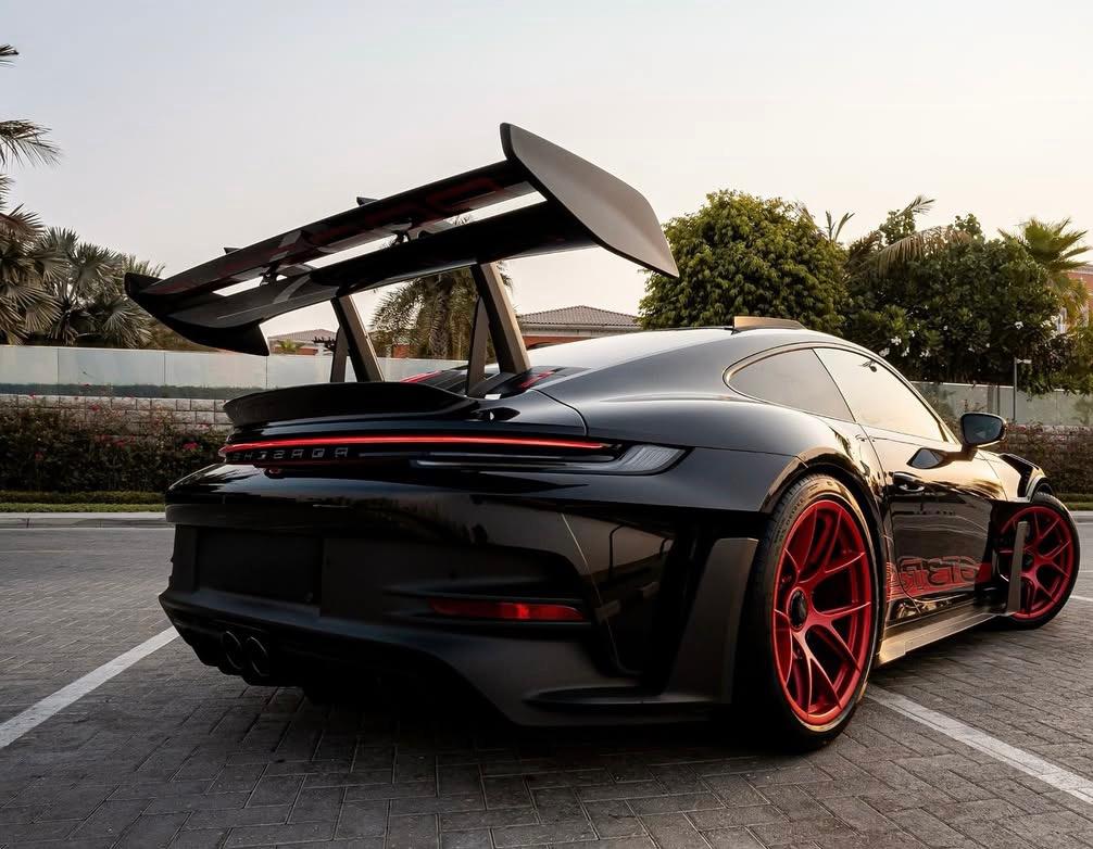 Porsche 911 GT3 RS 2025  BLACK 2025 Rental Dubai