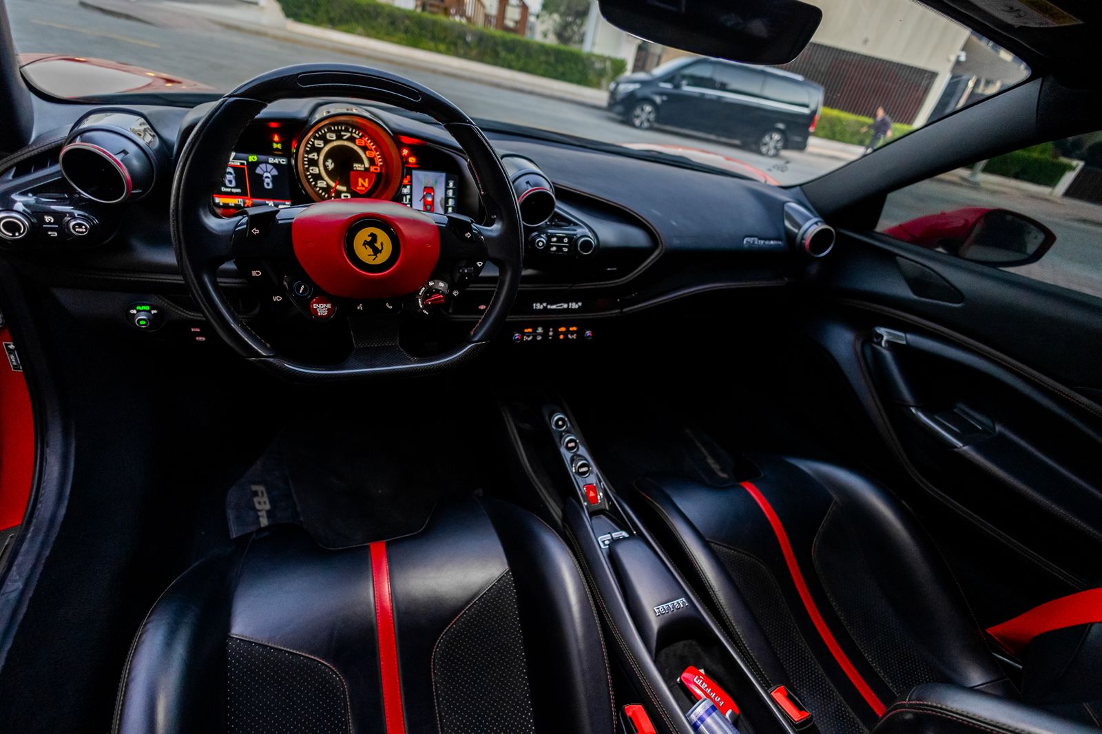 Ferrari F8 COUPE   RED 2023 Rental Dubai