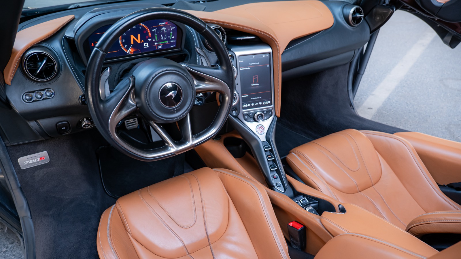 McLaren 720 S Metallic Red  RED 2022 Rental Dubai