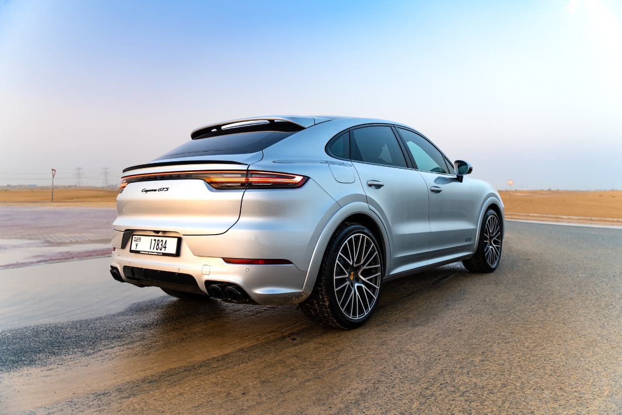 Porsche Cayenne GTS 2023   BLUE 2023 Rental Dubai