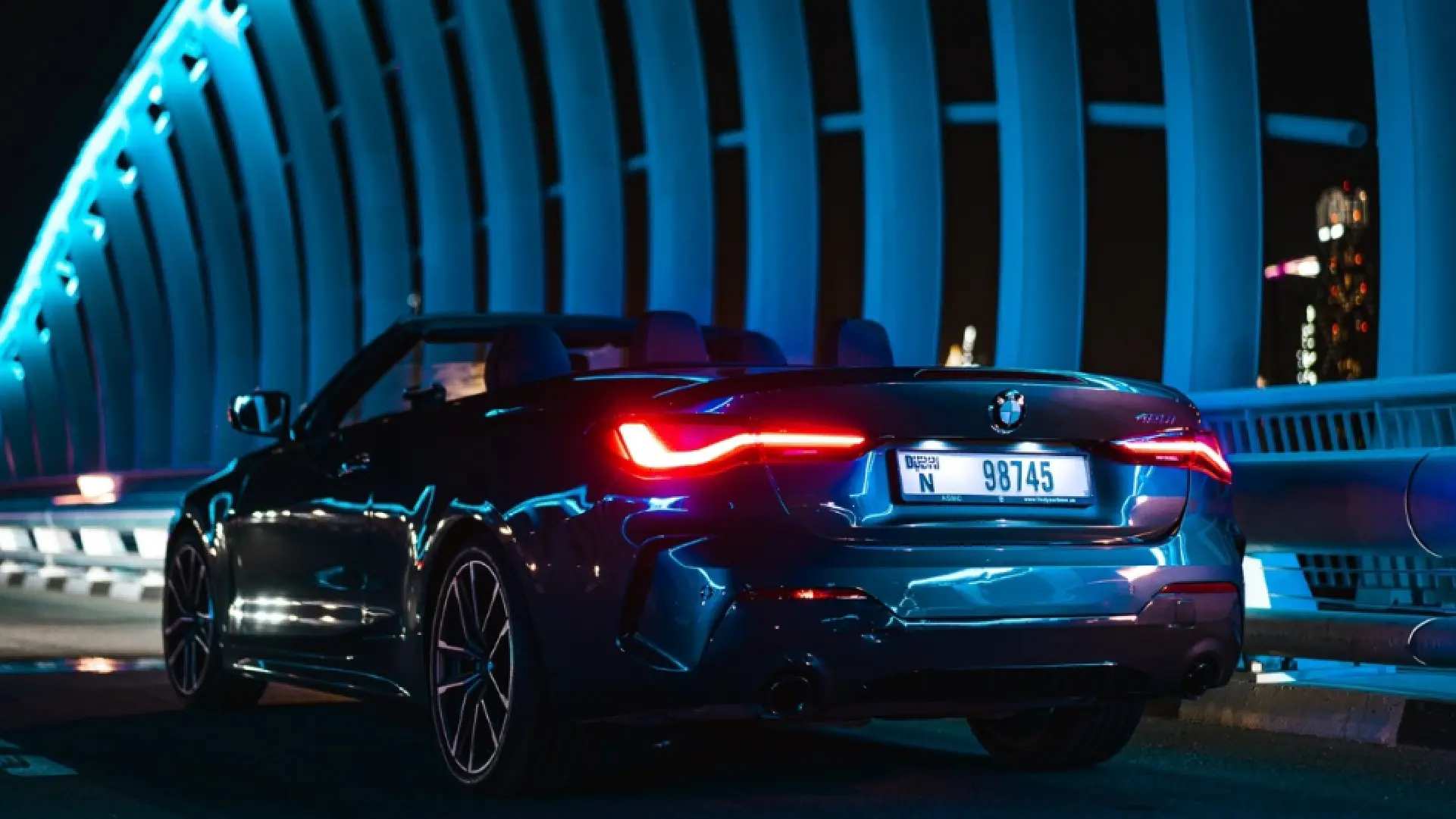 BMW 420i M KIT  BLUE 2022 Rental Dubai