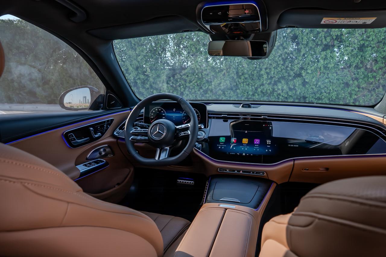Mercedes E300 AMG 2025  BLACK 2025 Rental Dubai