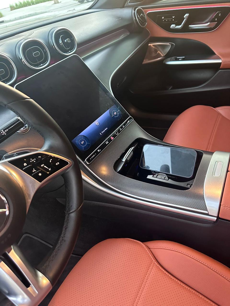 Mercedes C300 4MATIC 2025  BLACK 2025 Rental Dubai