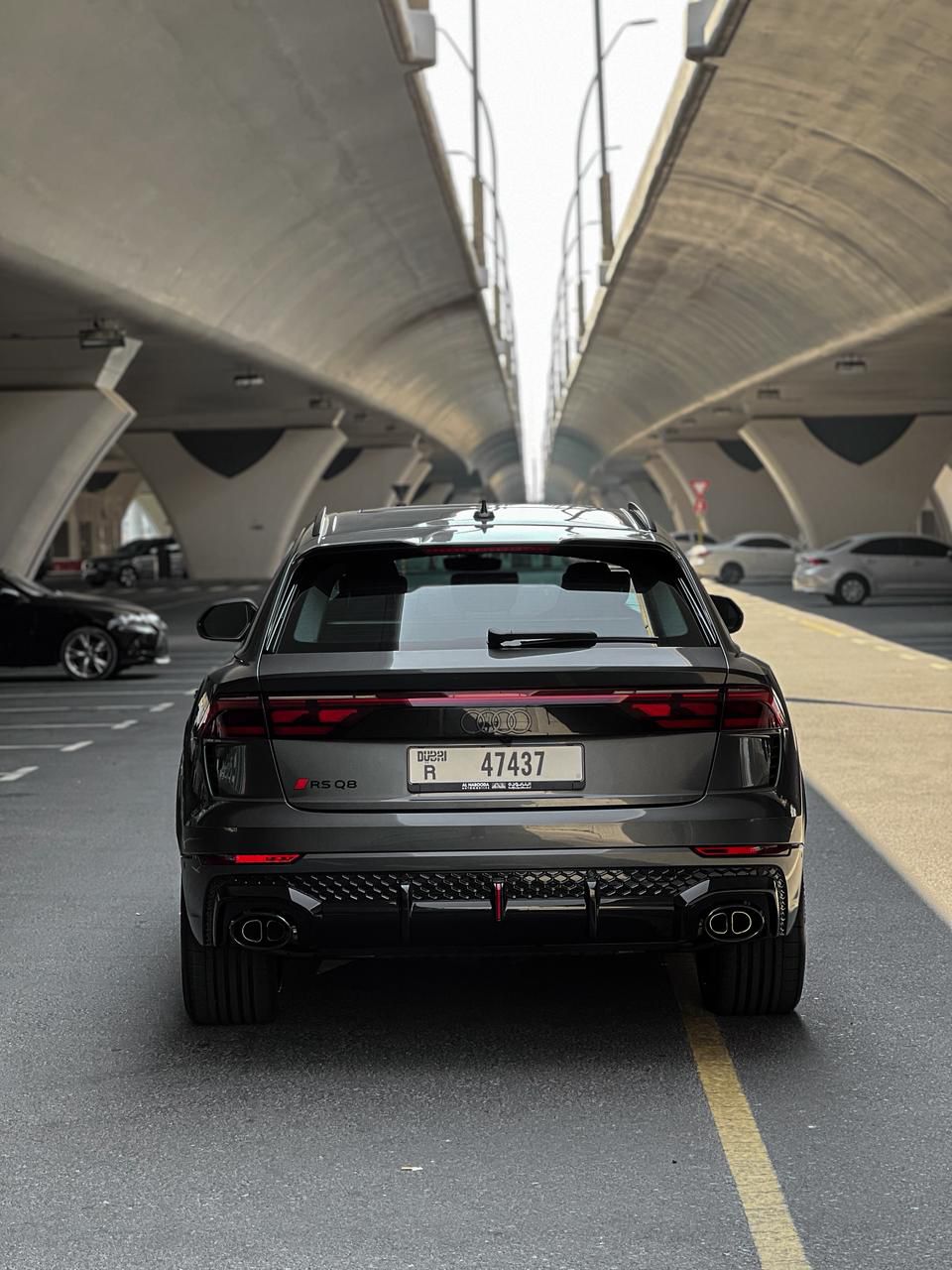 Audi RS Q8 2026 Brand new  GREY 2026 Rental Dubai