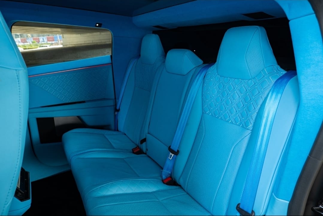 Tesla Cybertruck Beast  BLUE 2024 Rental Dubai