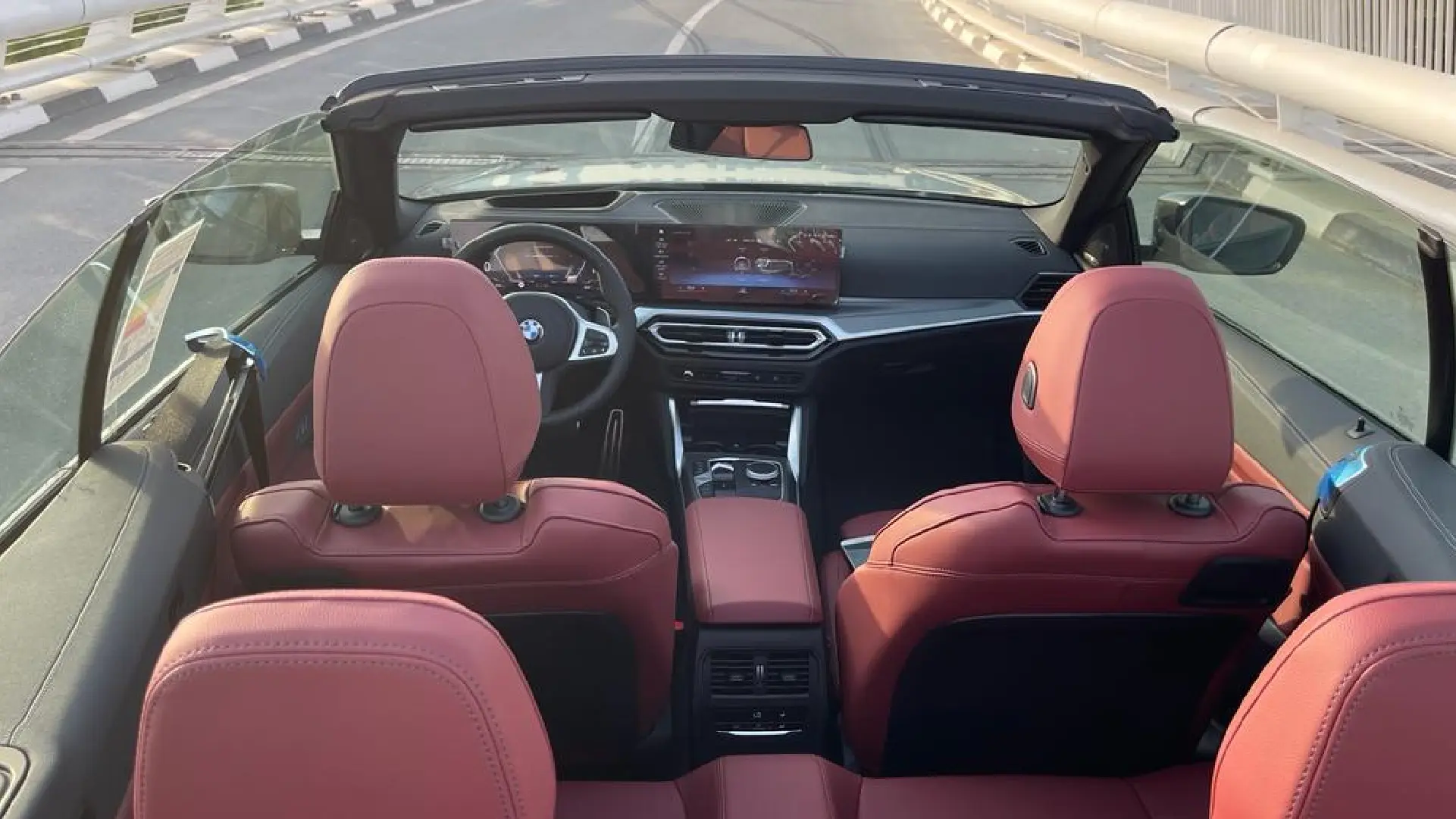 BMW 420i Convertible  GREY 2024 Rental Dubai