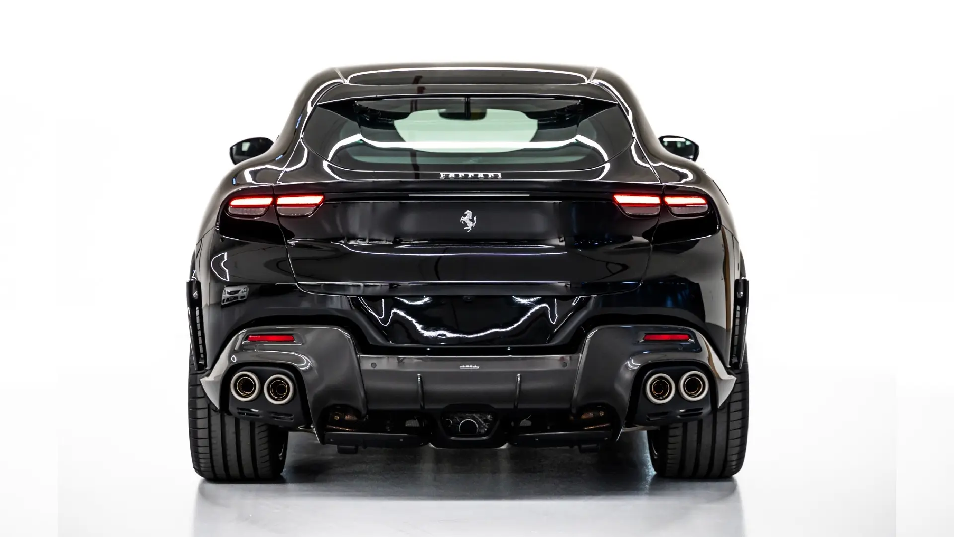 Ferrari Purosangue V12 YM  BLACK 2022 Rental Dubai