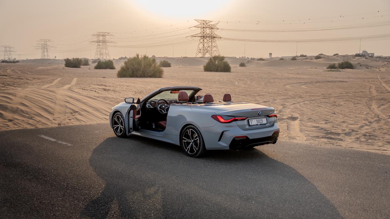 BMW 420i Convertible (2026)  Nardo Grey 2026 Rental Dubai