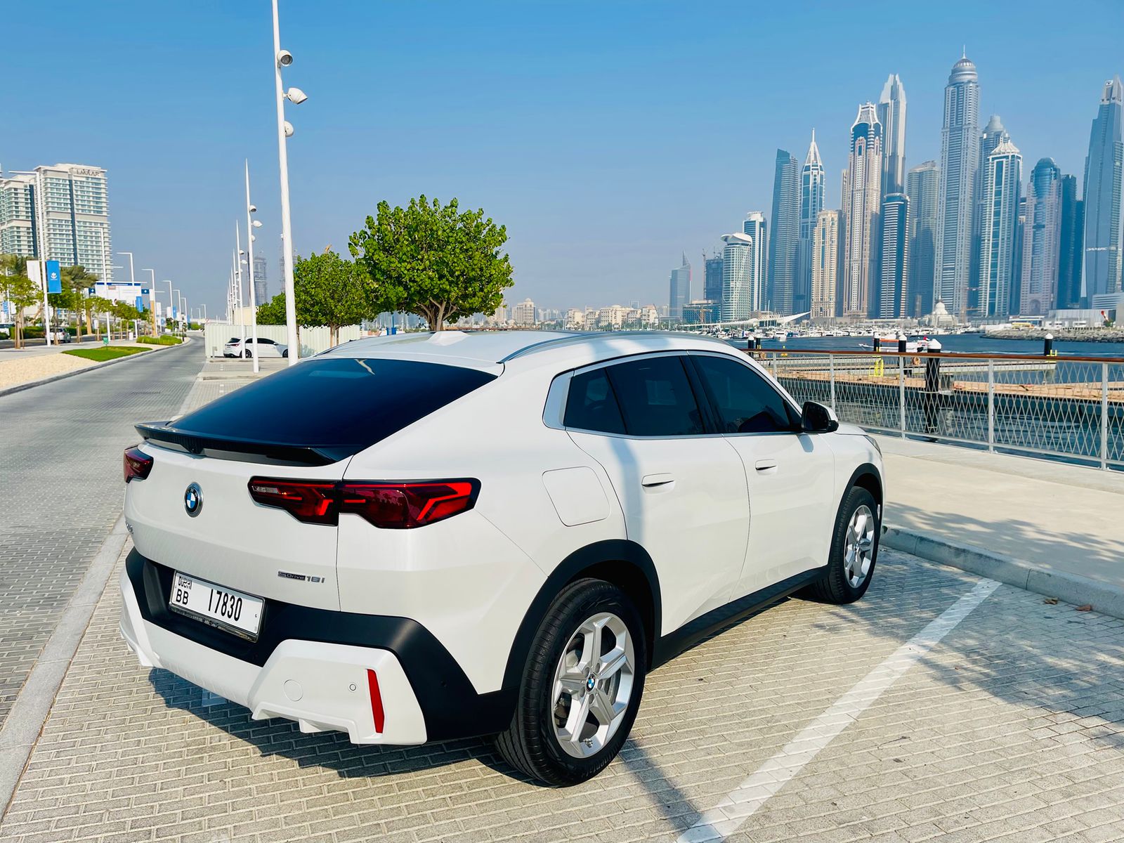 BMW X2 sDrive 2025  WHITE 2025 Rental Dubai