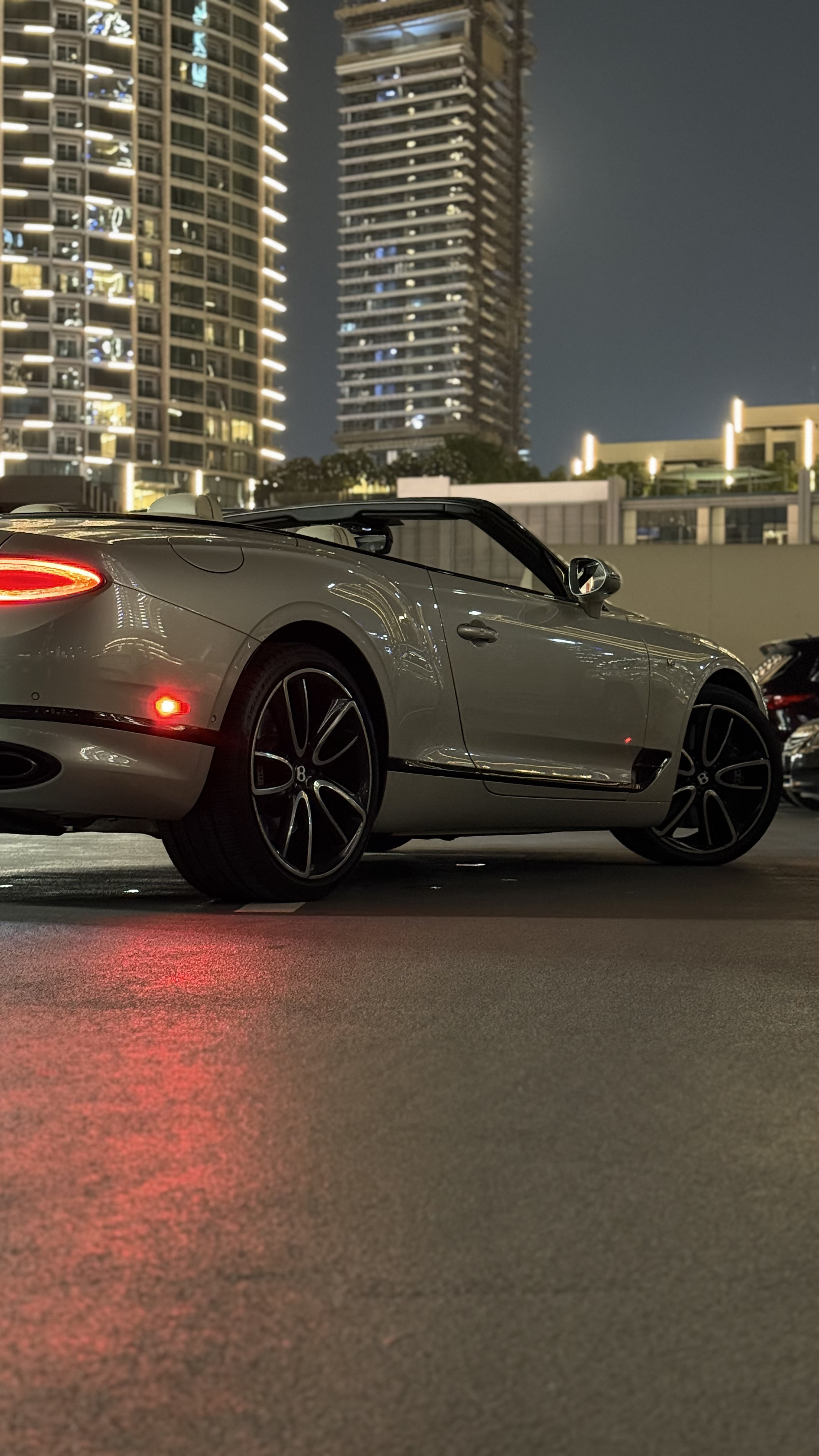 Bentley Continental GTC  GREY  Rental Dubai