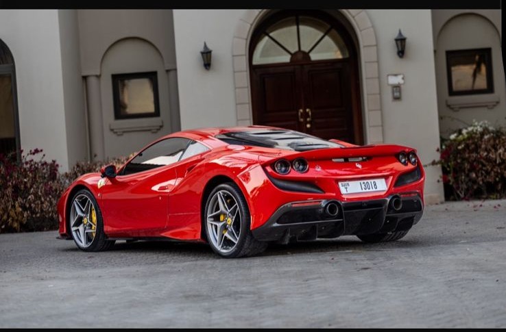 Ferrari F8 COUPE   RED 2023 Rental Dubai