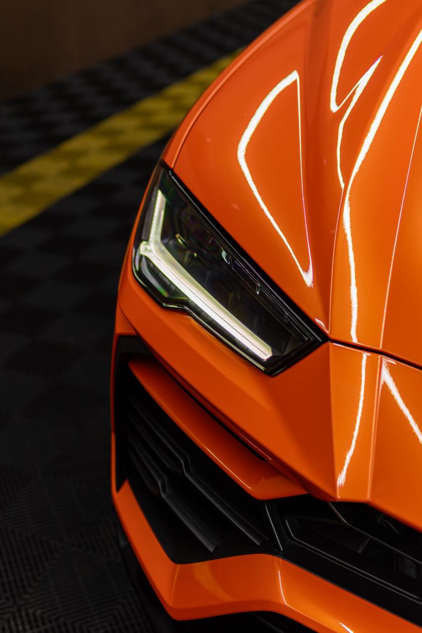 Lamborghini MY20 Urus Noetic Exhaust  ORANGE 2023 Rental Dubai