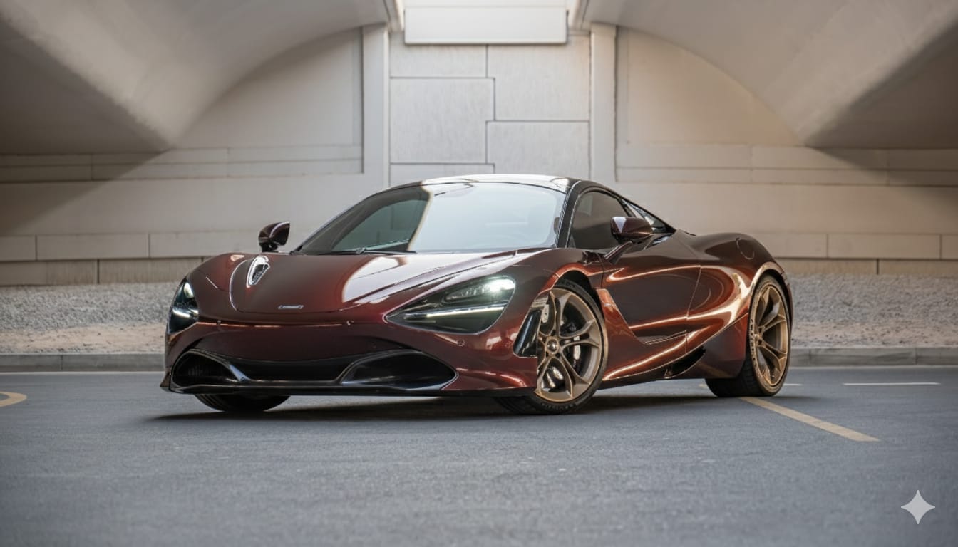 McLaren 720 S Metallic Red  RED 2022 Rental Dubai