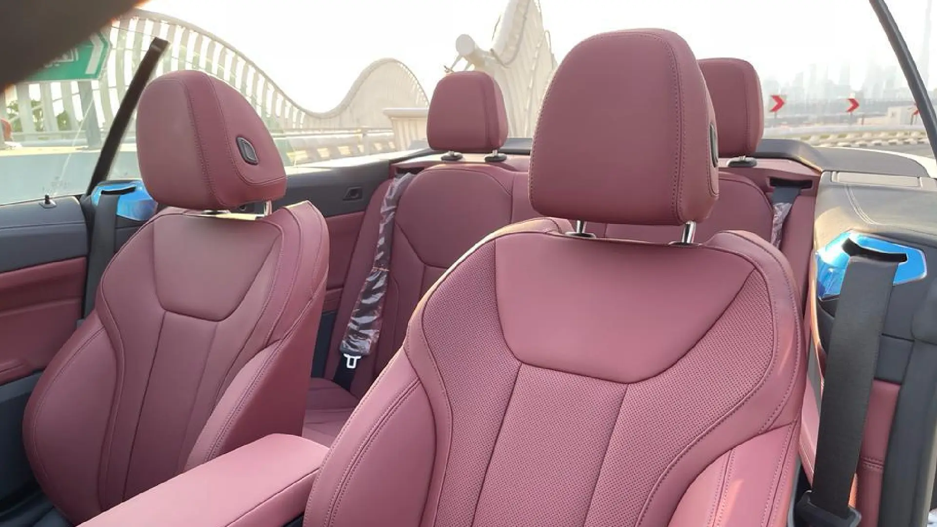 BMW 420i Convertible  GREY 2024 Rental Dubai