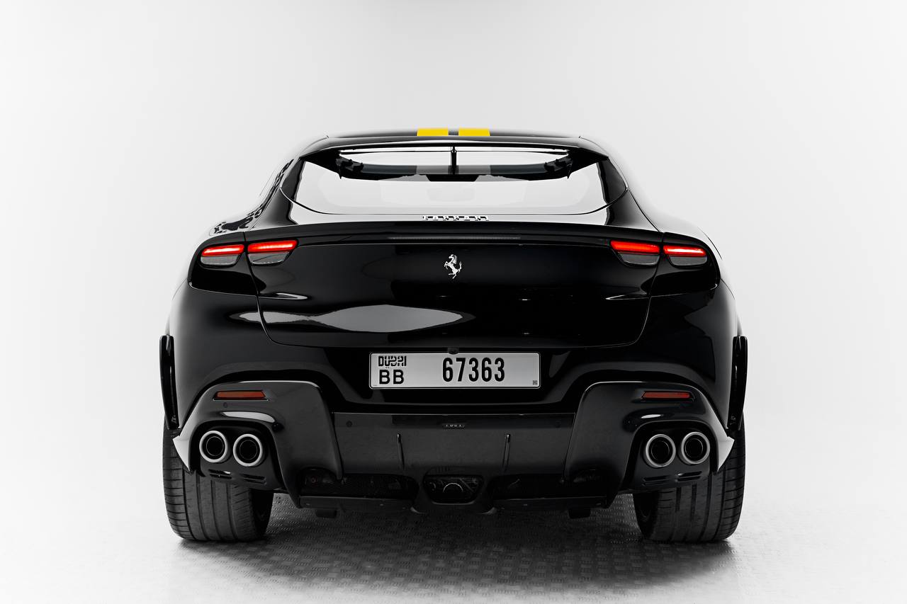 Ferrari Purosangue 2025  BLACK 2025 Rental Dubai