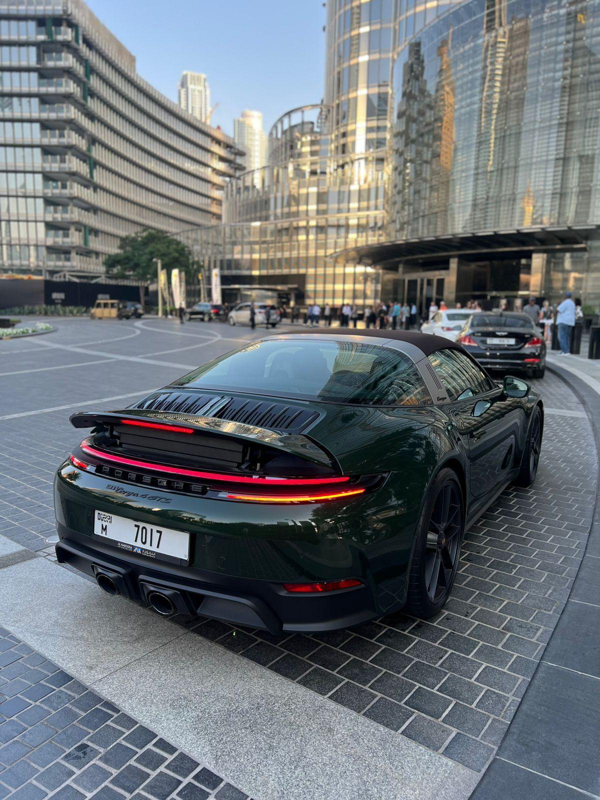 Porsche Targa 4 GTS 2026  GREEN 2026 Rental Dubai