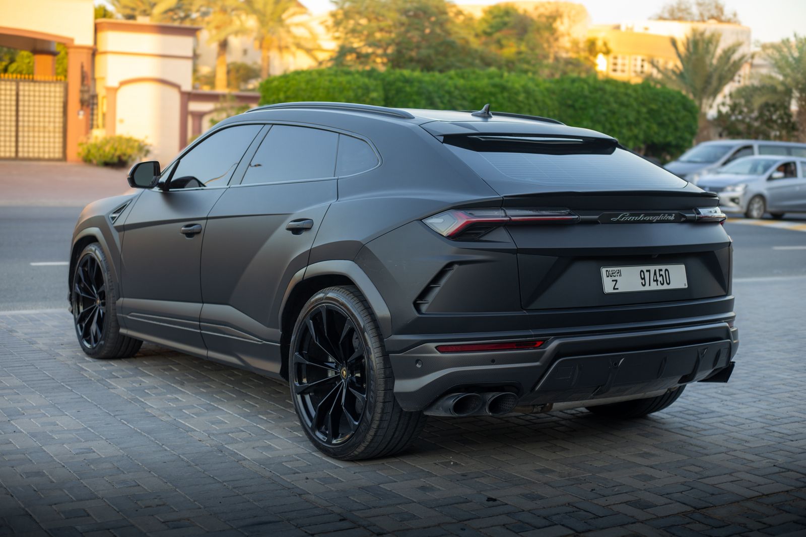 Lamborghini MY20 Urus 2024 free delivery  BLACK 2024 Rental Dubai
