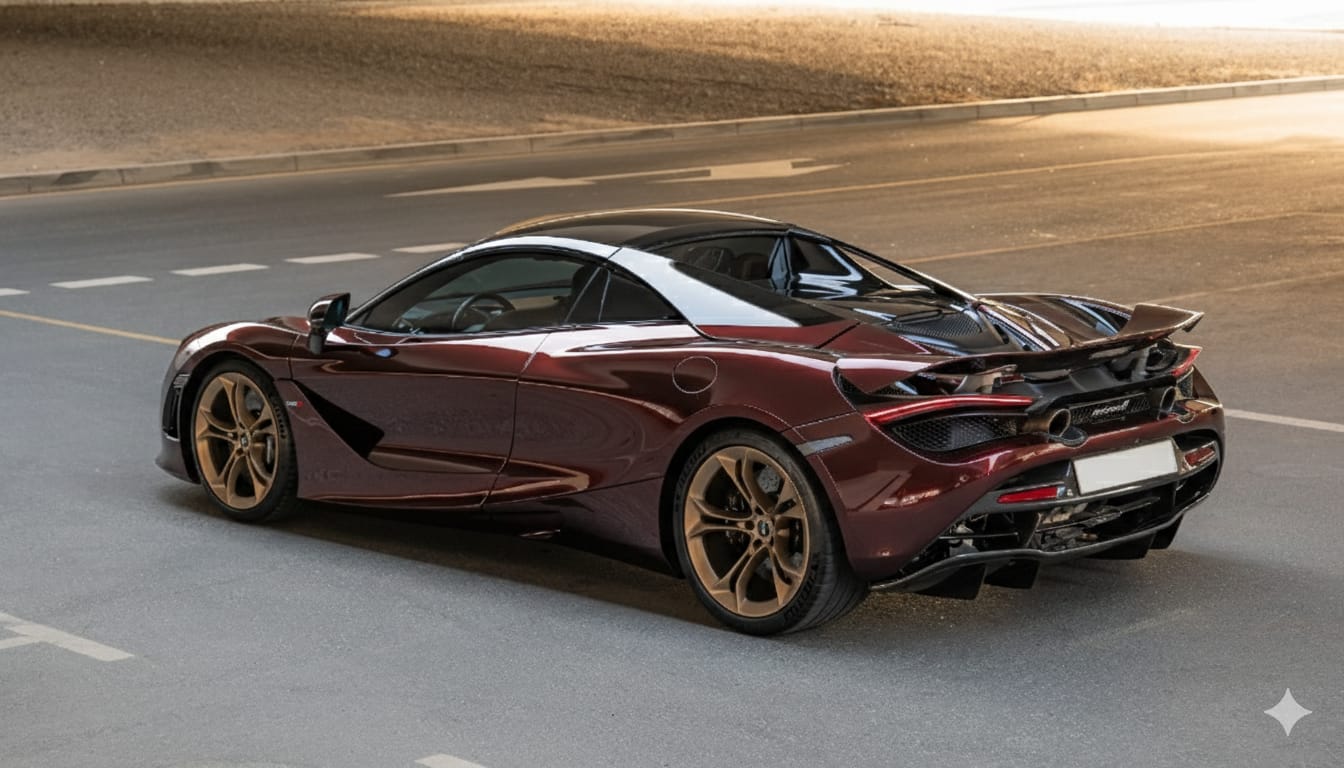 McLaren 720 S Metallic Red  RED 2022 Rental Dubai