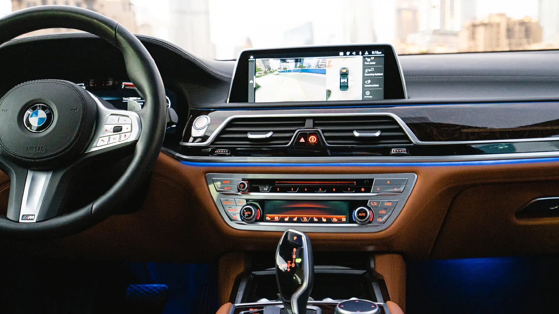 BMW 7 Series  BLACK 2021 Rental Dubai