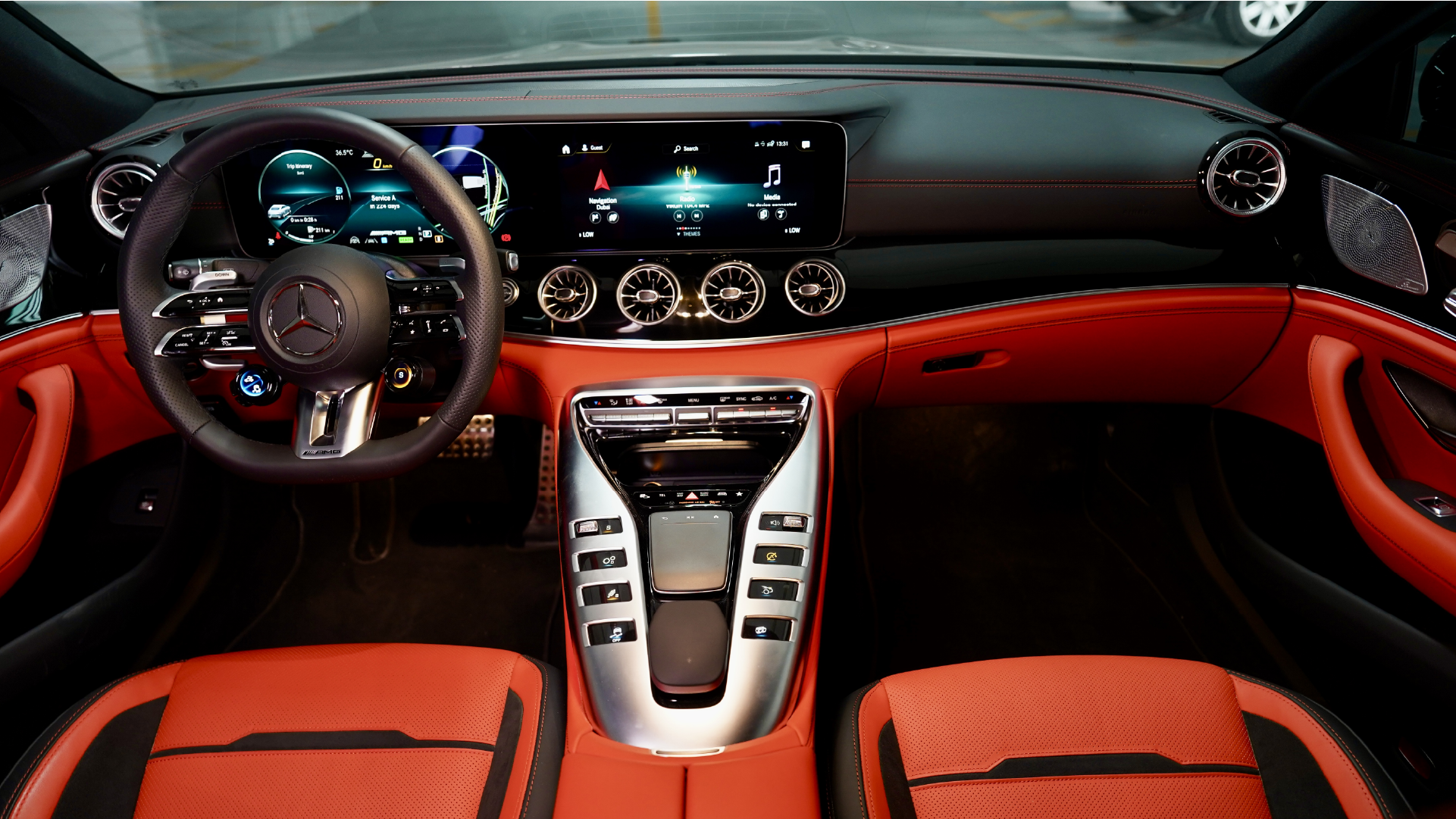 Mercedes-Benz AMG GT 43  GREY 2024 Rental Dubai