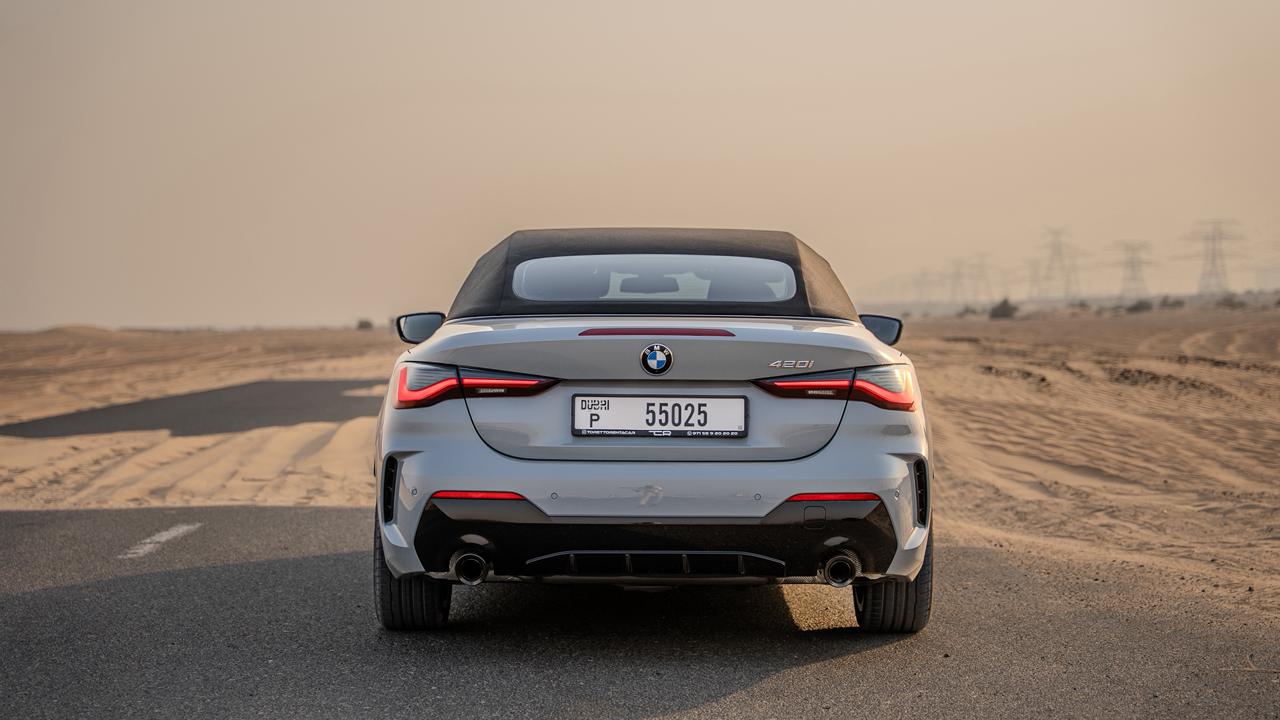 BMW 420i Convertible (2026)  Nardo Grey 2026 Rental Dubai
