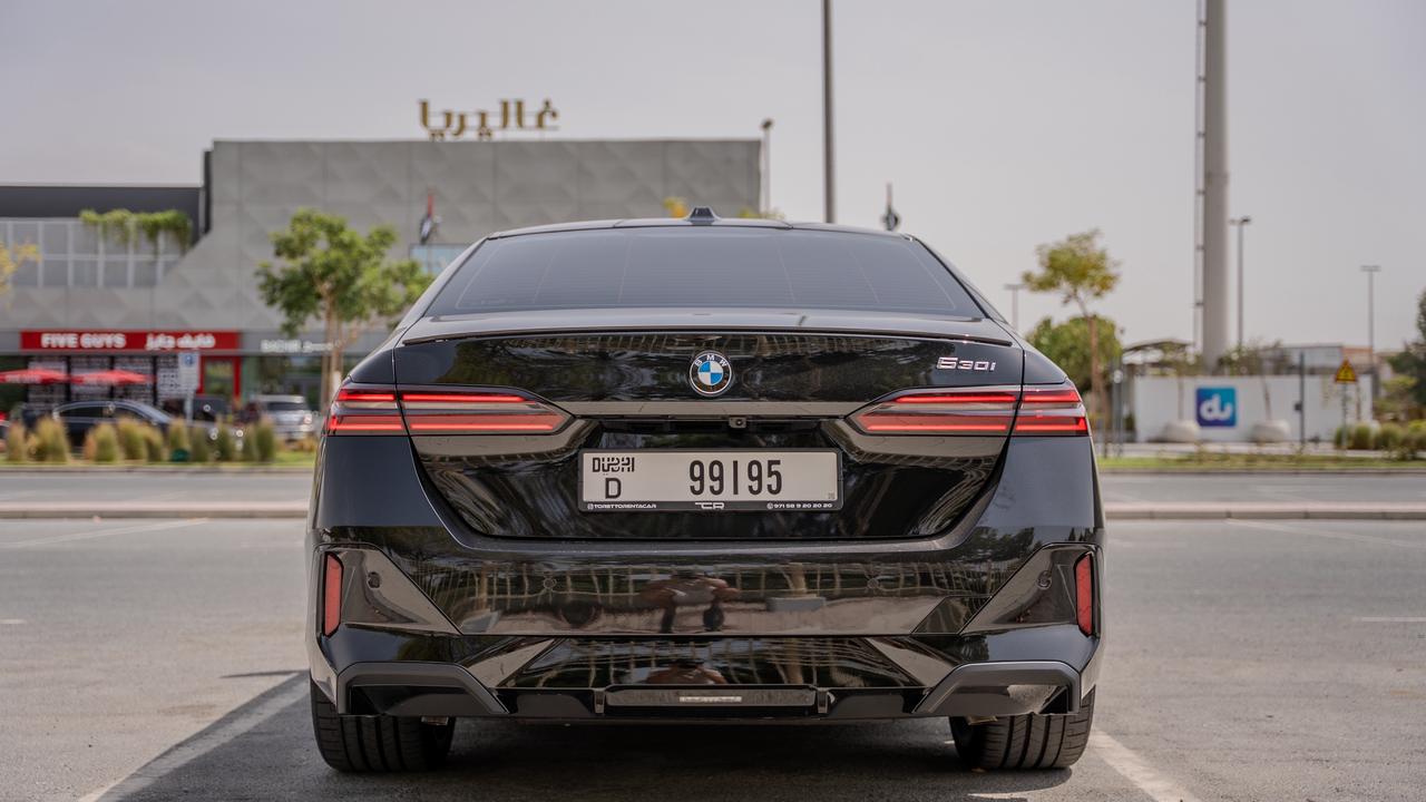 BMW 530i (2025)  BLACK 2025 Rental Dubai